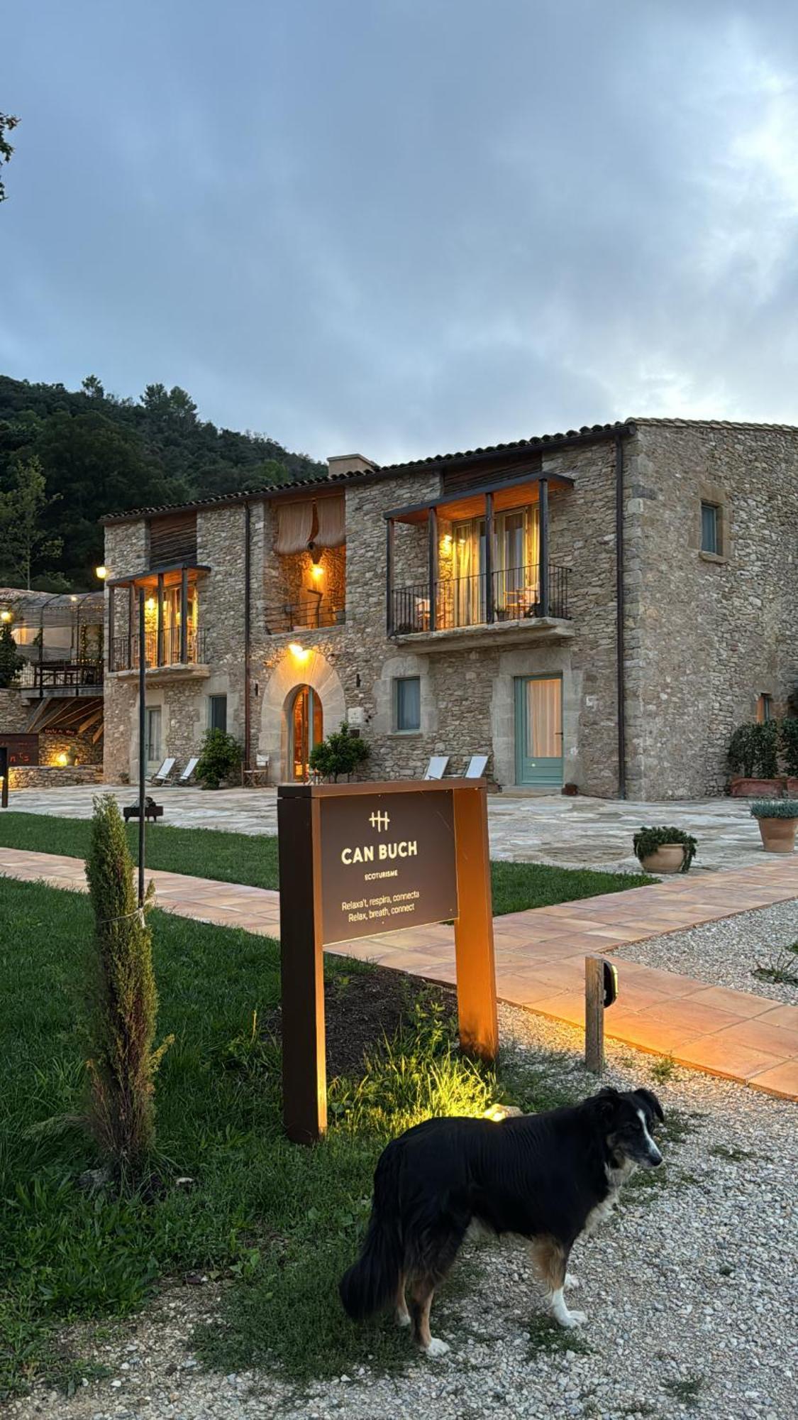 Ecoturisme Can Buch Hotel Sant Aniol de Finestres Eksteriør billede